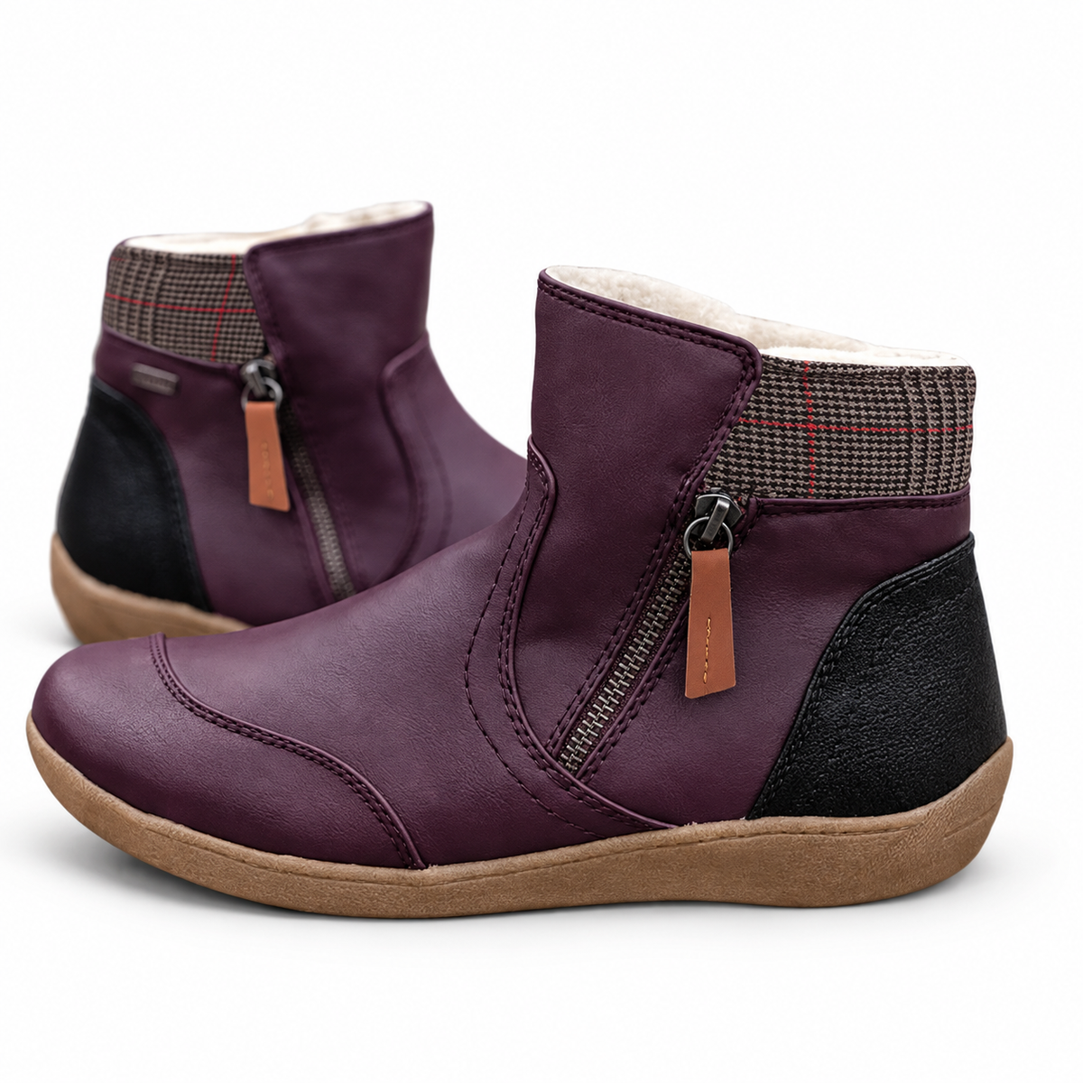 Mathilde | Comfy Zip Ankle Boots