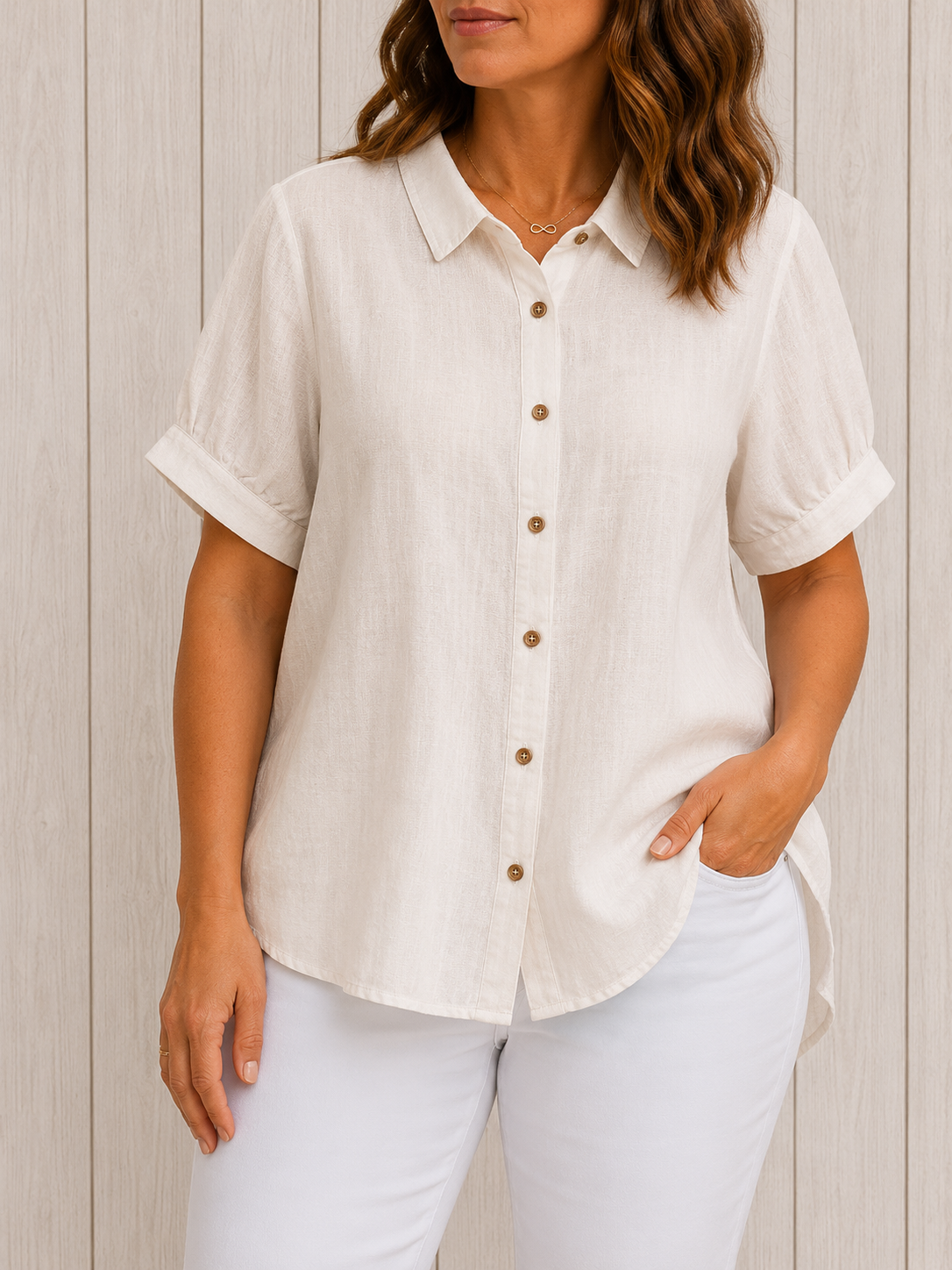 Pamela | Casual Button Shirt