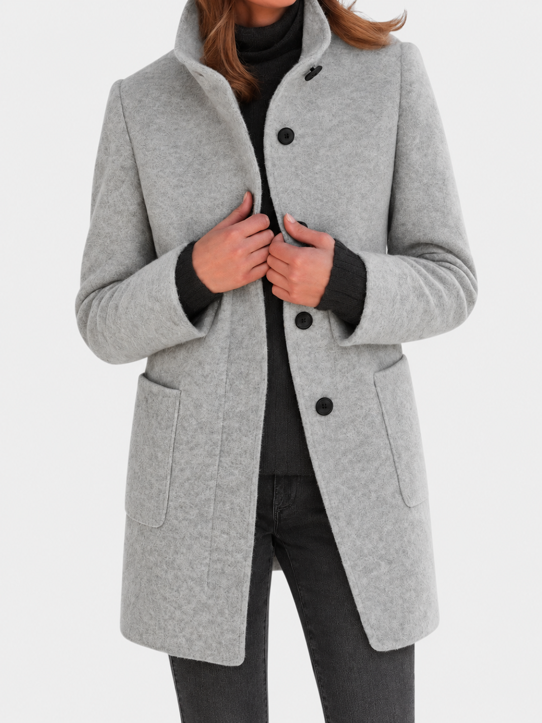 Anna™ | Classic Everyday Button Coat