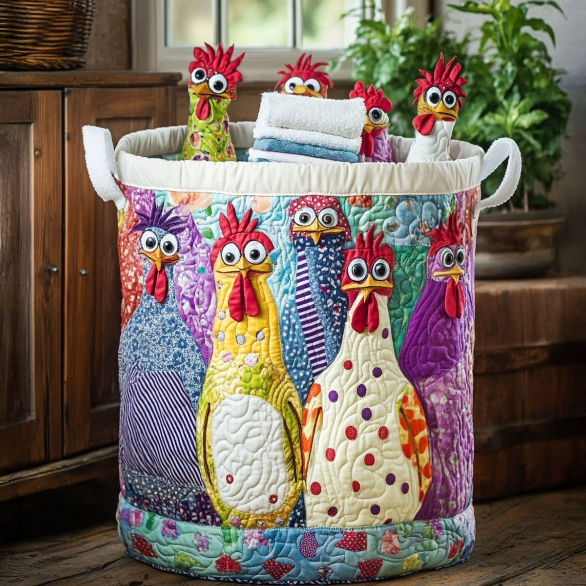 NAOMI | CESTO PER LA BIANCHERIA CLUCK COUTURE