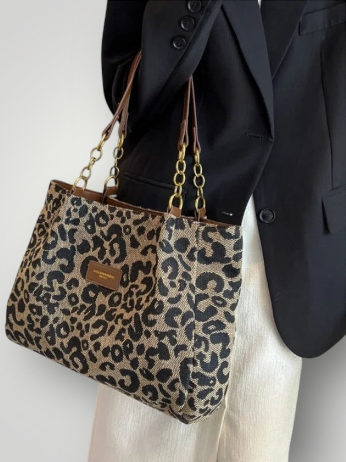 Leonara | Leopard Print Crossbody Bag