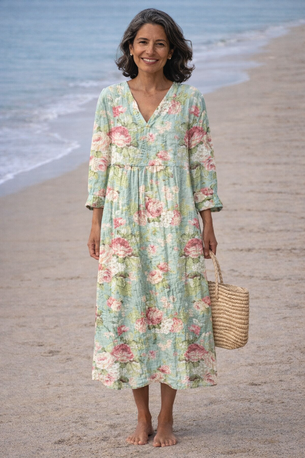 Alba | Blossom Floral Long-Sleeve Dress