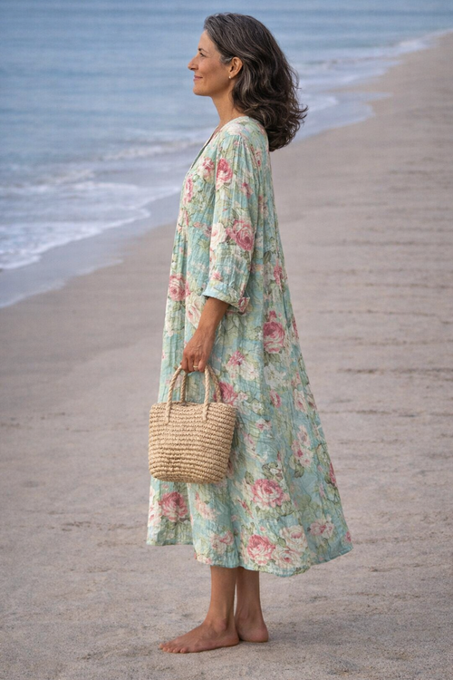 Alba | Blossom Floral Long-Sleeve Dress