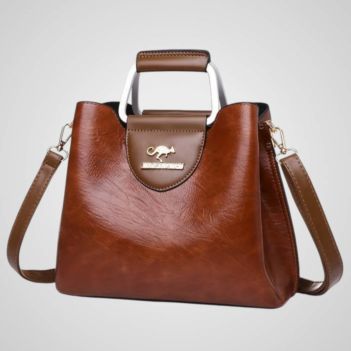 Anna | Two-Tone Shoulder Bag