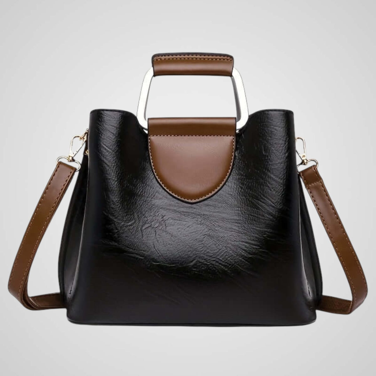 Anna | Two-Tone Shoulder Bag