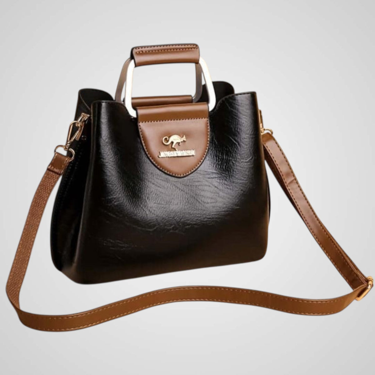 Anna | Two-Tone Shoulder Bag