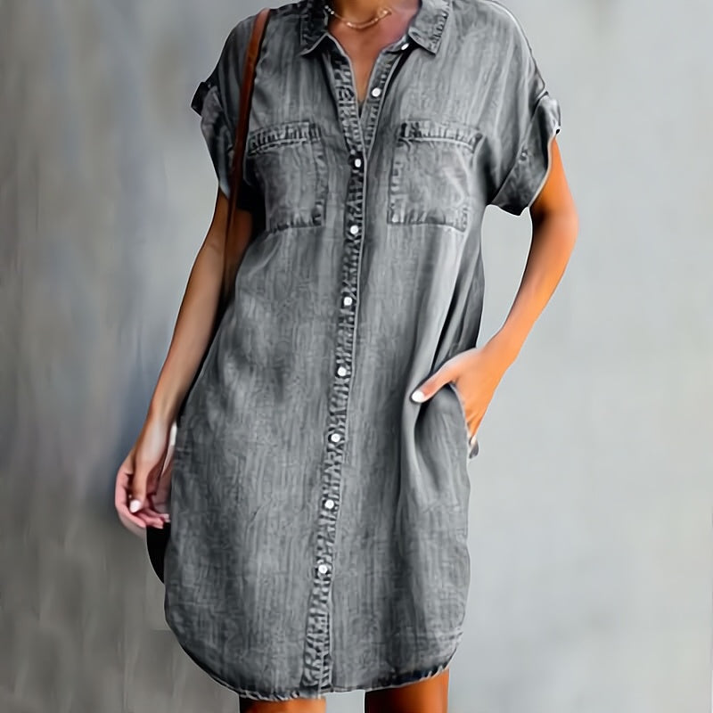 Abito Camicia Beau con Bottoni