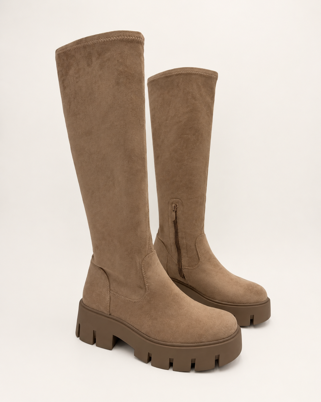 Mirjam High Boots - Taupe