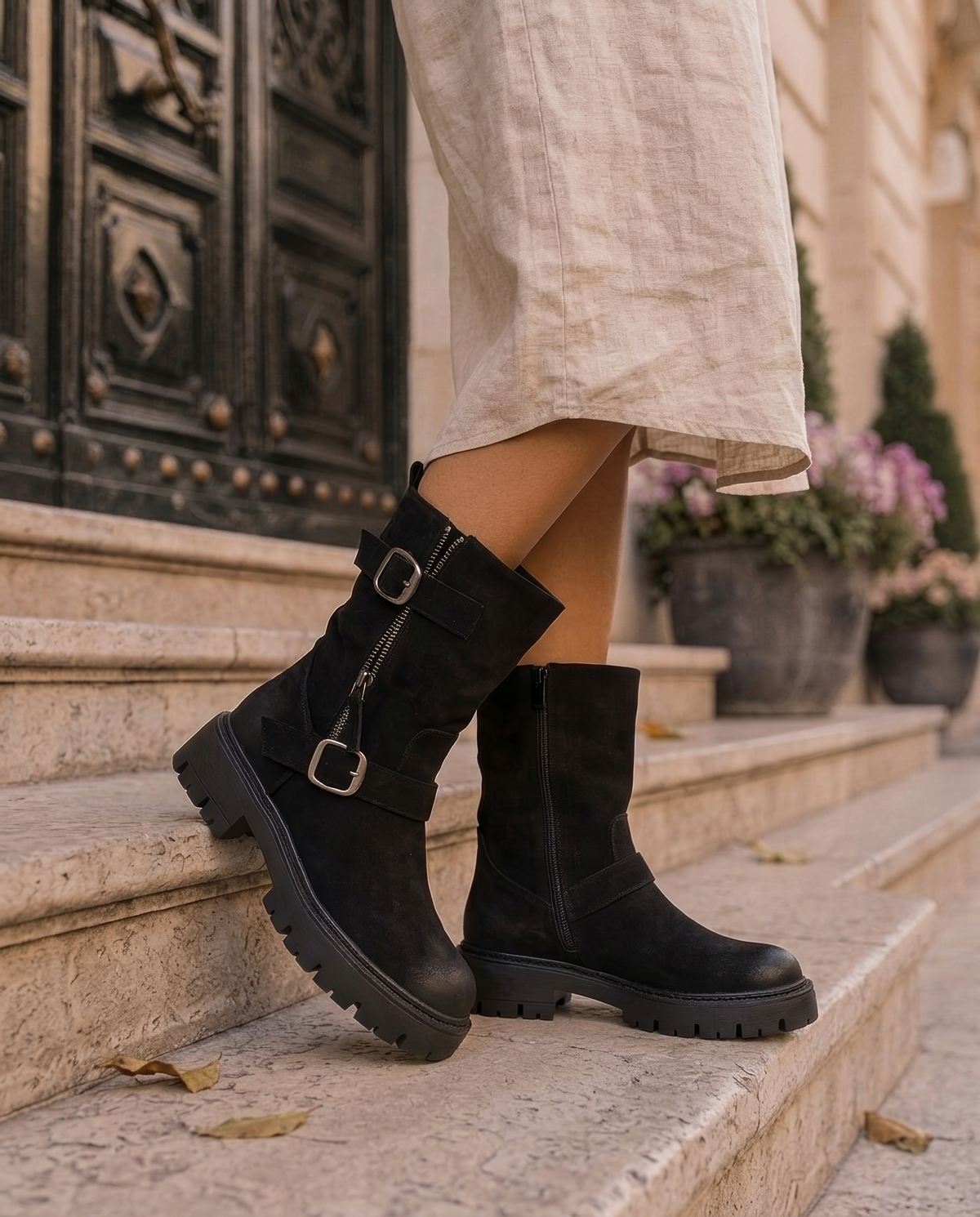 Mirte Black Boots