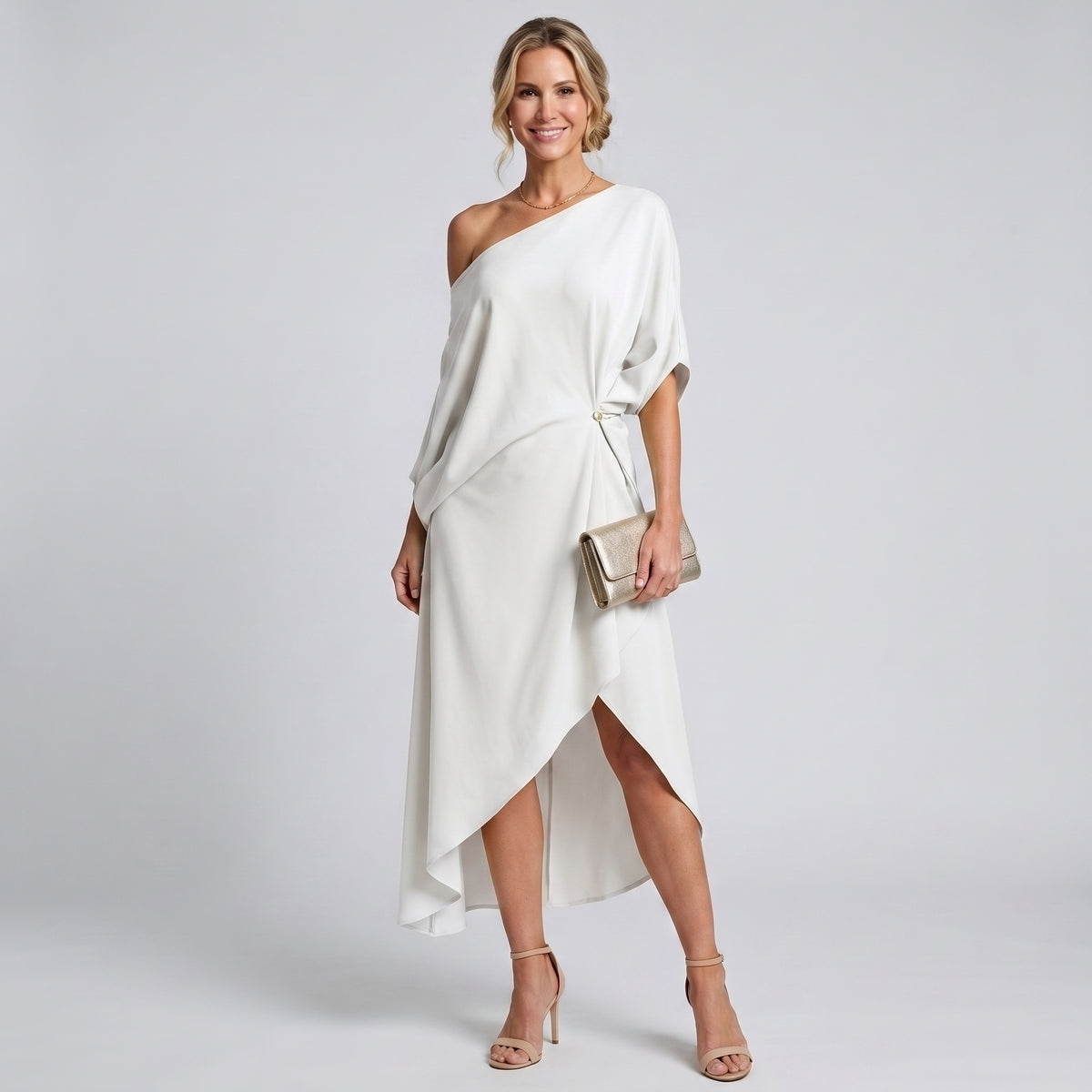 Rosalind | Asymmetric Evening Dress