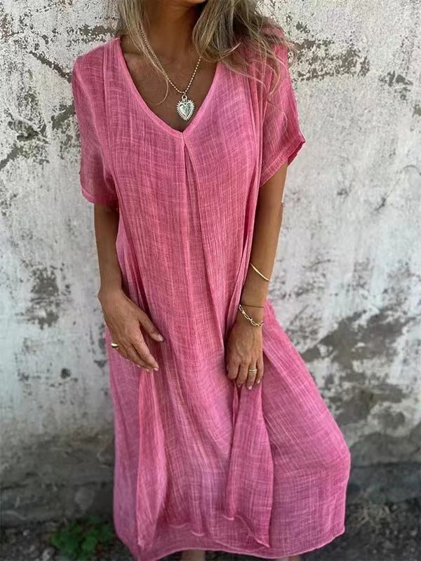 Violette | V-Neck Relaxed Dress