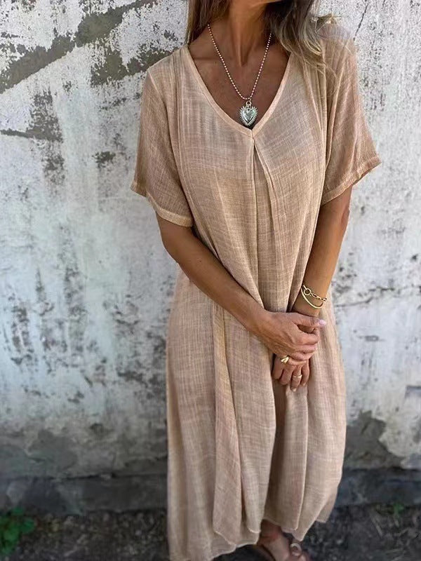 Violette | V-Neck Relaxed Dress