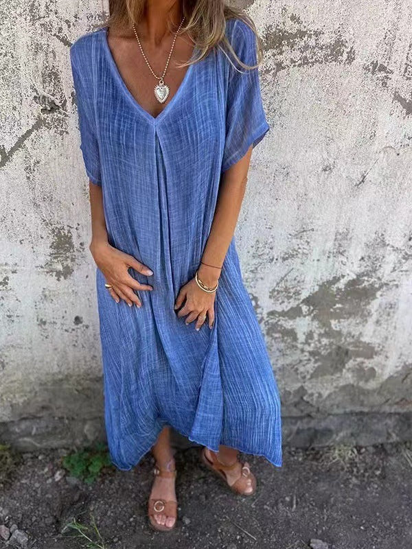 Violette | V-Neck Relaxed Dress