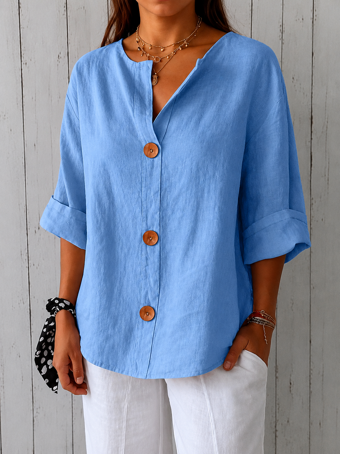 Ottilie | Relaxed Summer Blouse
