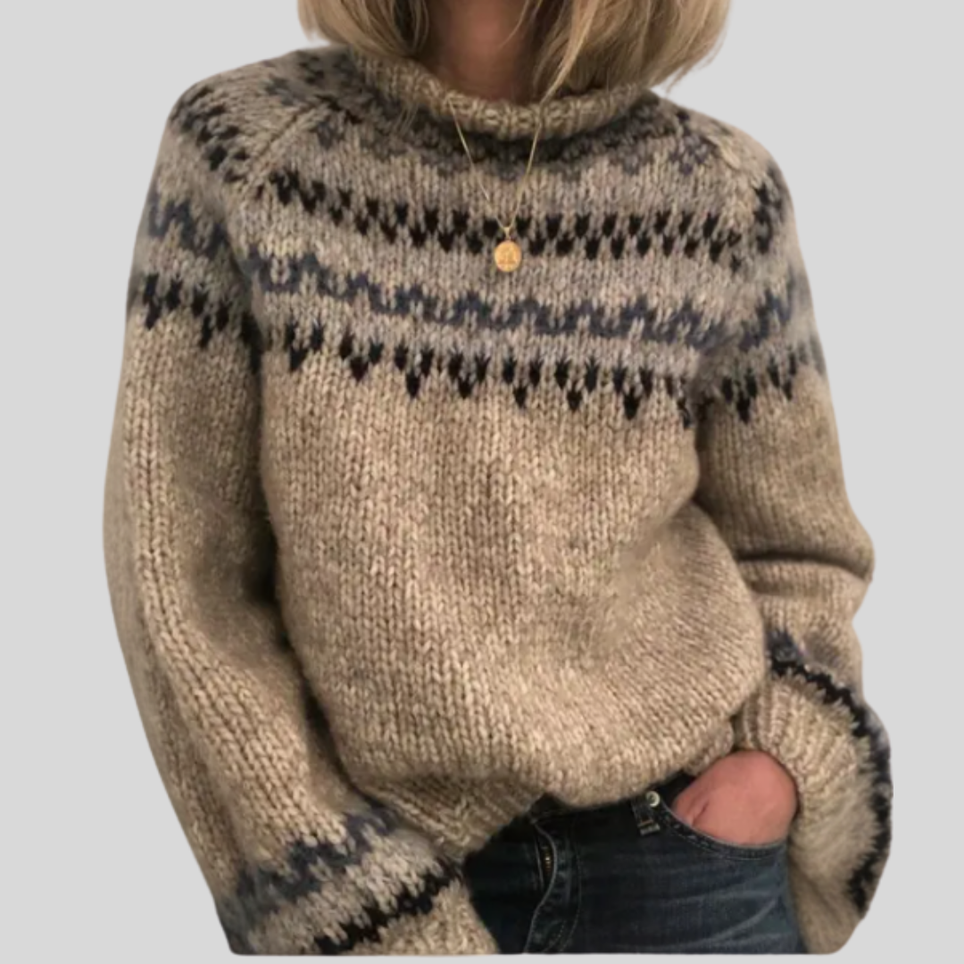Gretchen | Handcrafted Nordic Knit Sweater