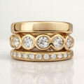 Forged Gold Ring