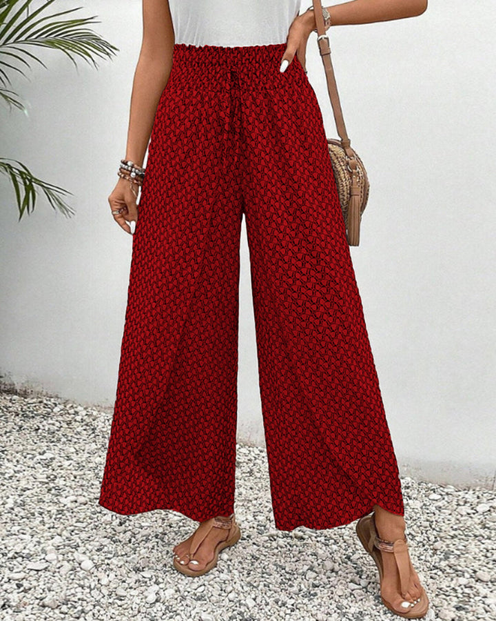 Lunara | Flowing Wide Leg Trousers