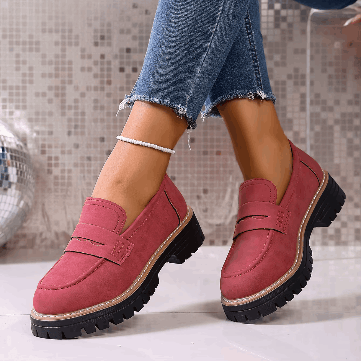 Elisa | Platform Loafers
