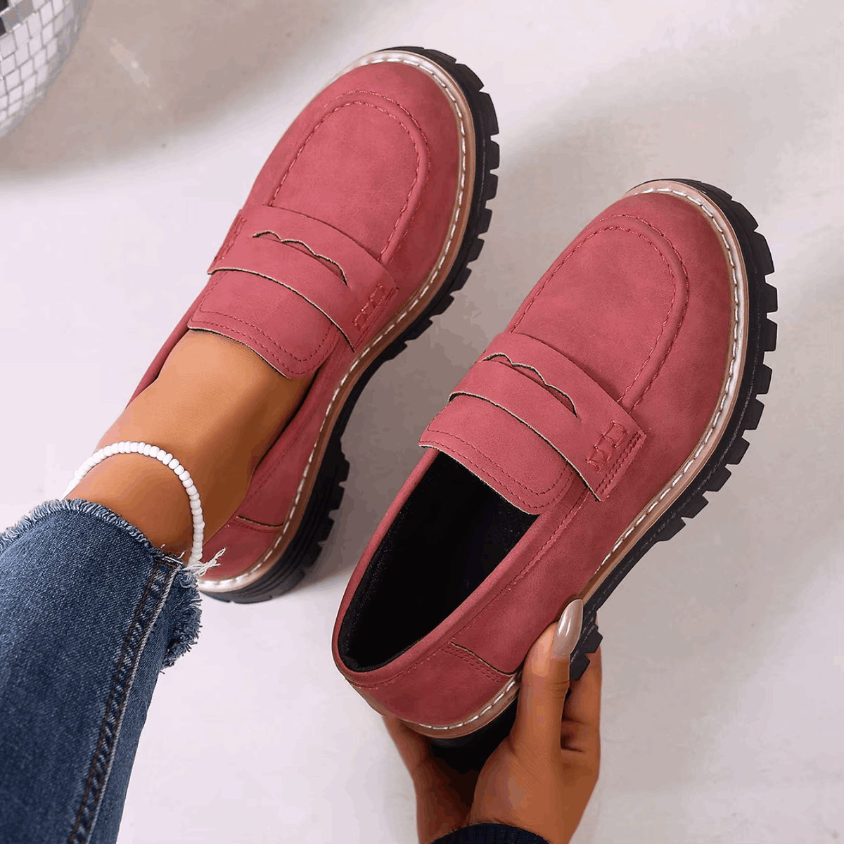 Elisa | Platform Loafers