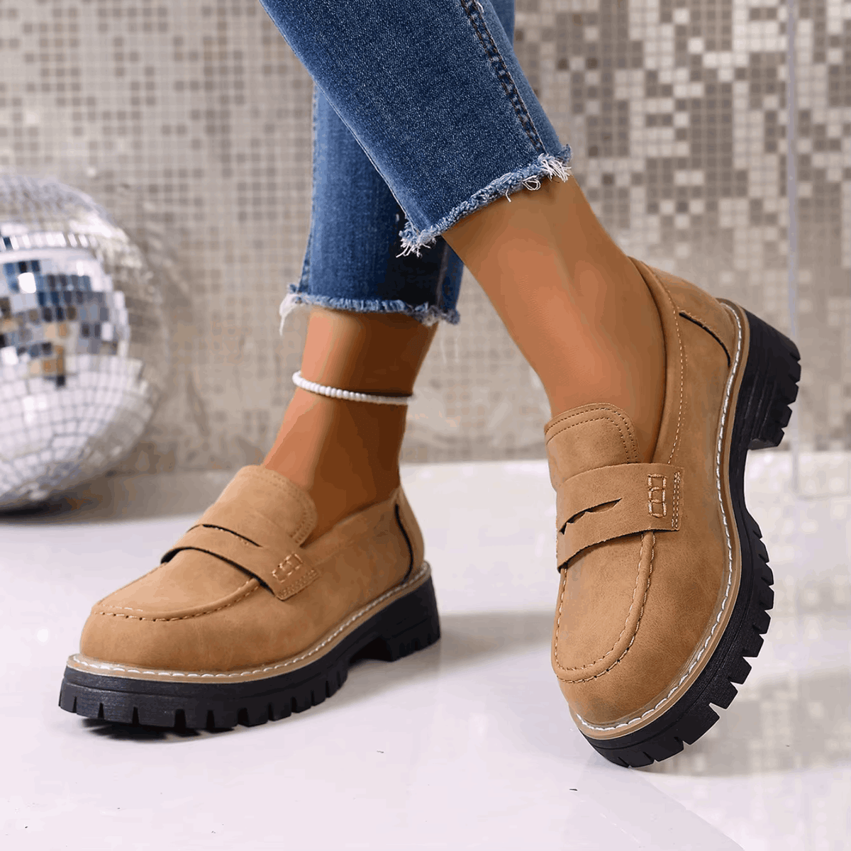 Elisa | Platform Loafers