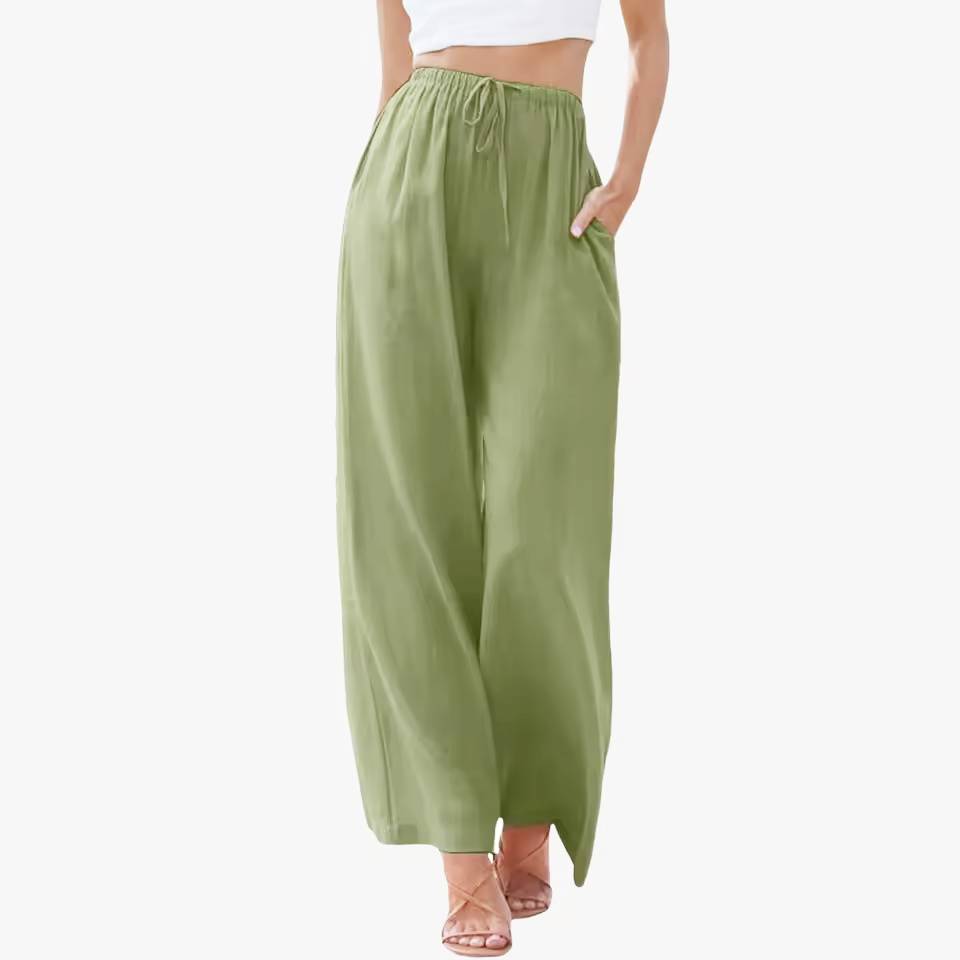 Linnea | Wide Leg Summer Trousers