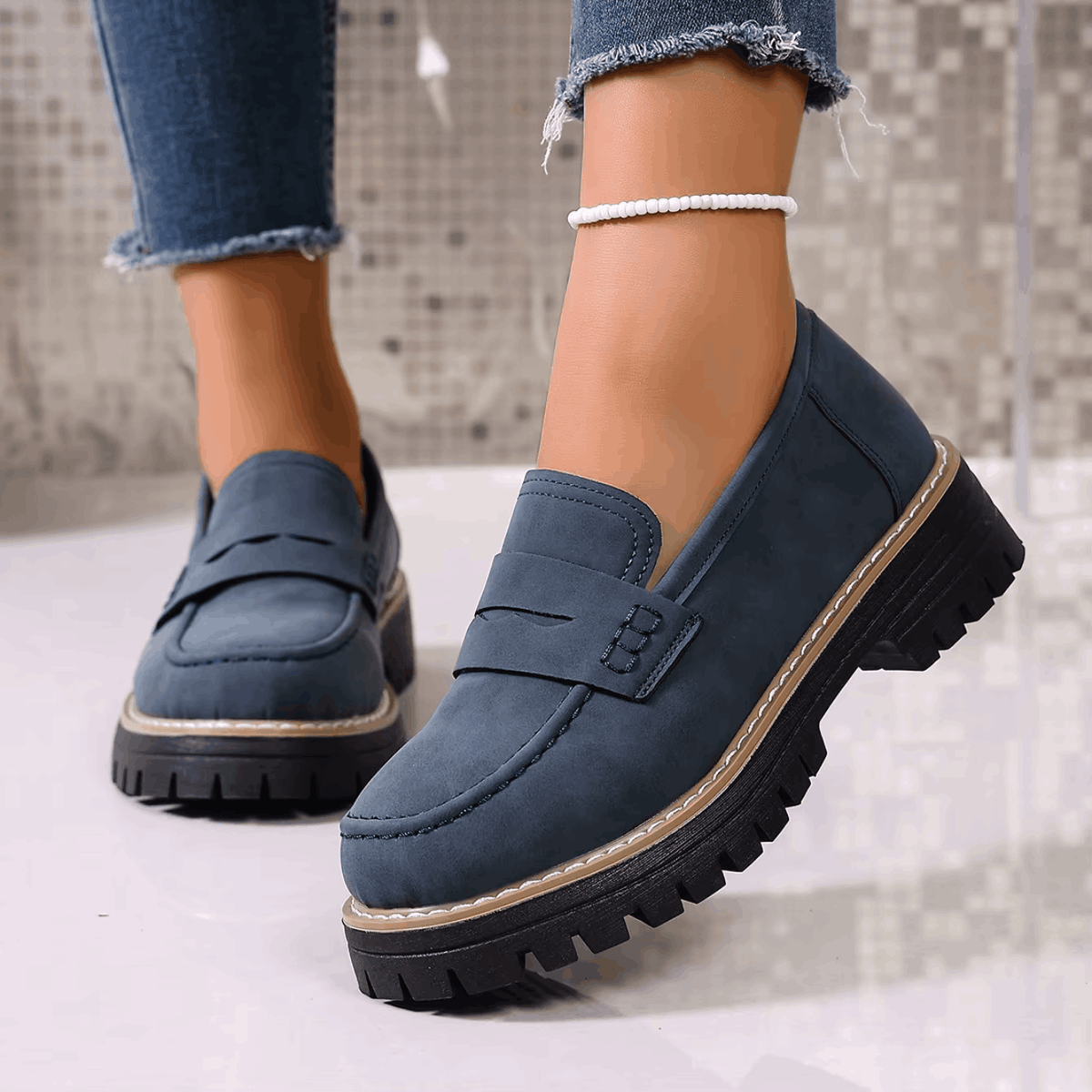 Elisa | Platform Loafers