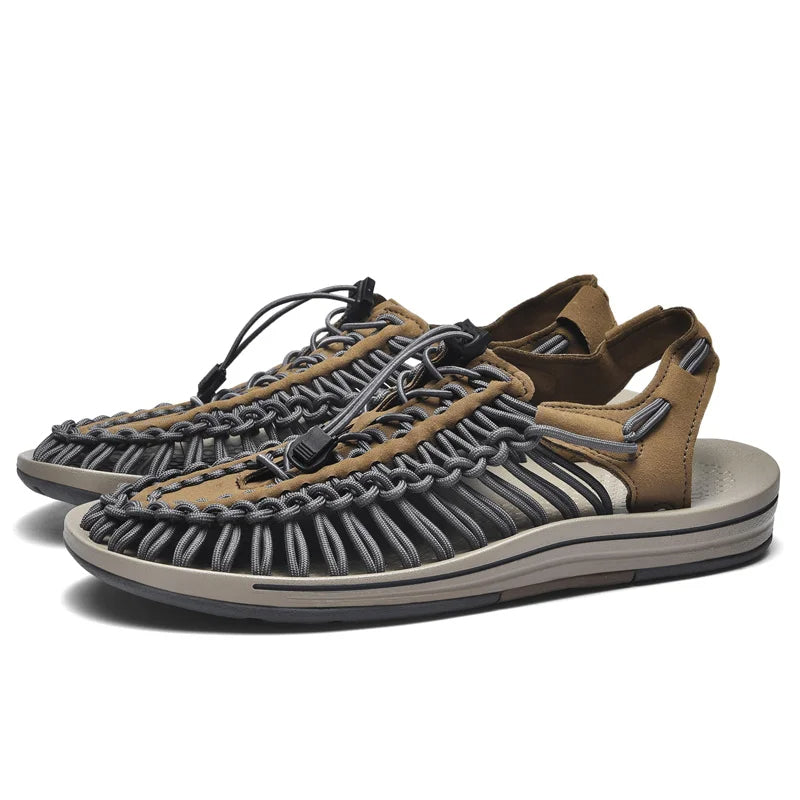 Sandali Outdoor WalkFree™ Unisex - Flessibili, Traspiranti e Ultra Confortevoli Grigio