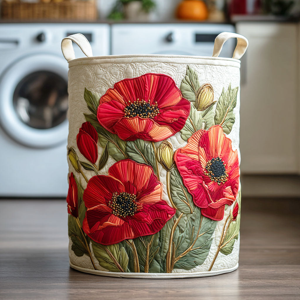 RUBY | CESTO PER LA BIANCHERIA SCARLET POPPY DREAM
