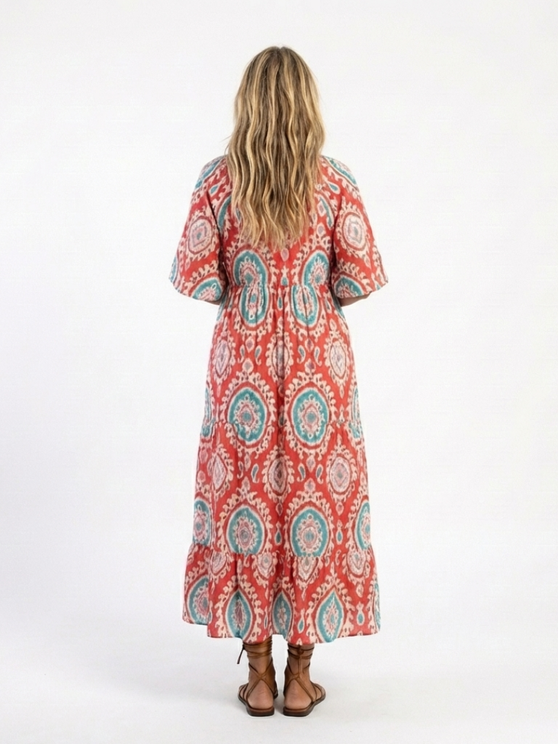 Stefanie | Vestito Midi Paisley