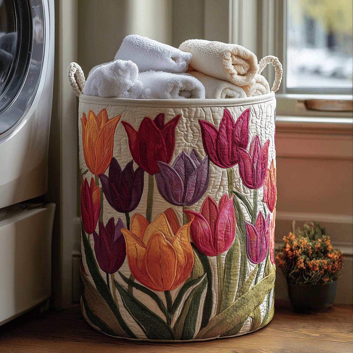 CESTO PER LA BIANCHERIA LILY | TULIP JOY