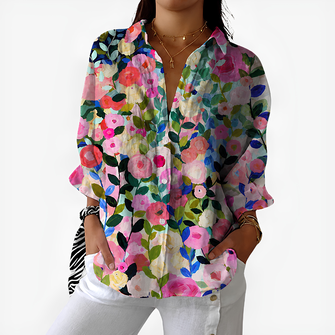 Lily | Romantic Blossom Garden Blouse
