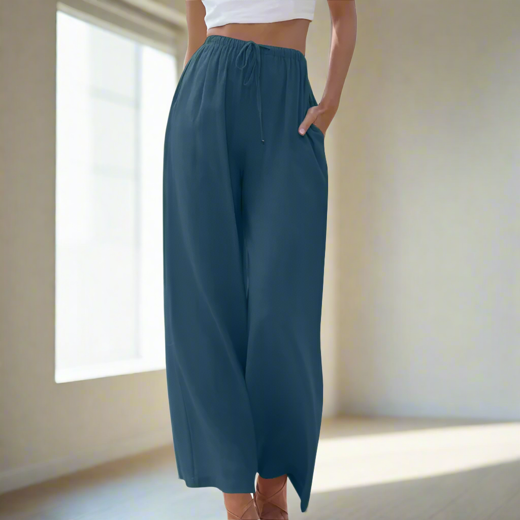 Linnea | Wide Leg Summer Trousers