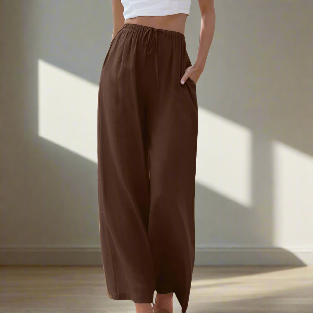 Linnea | Wide Leg Summer Trousers