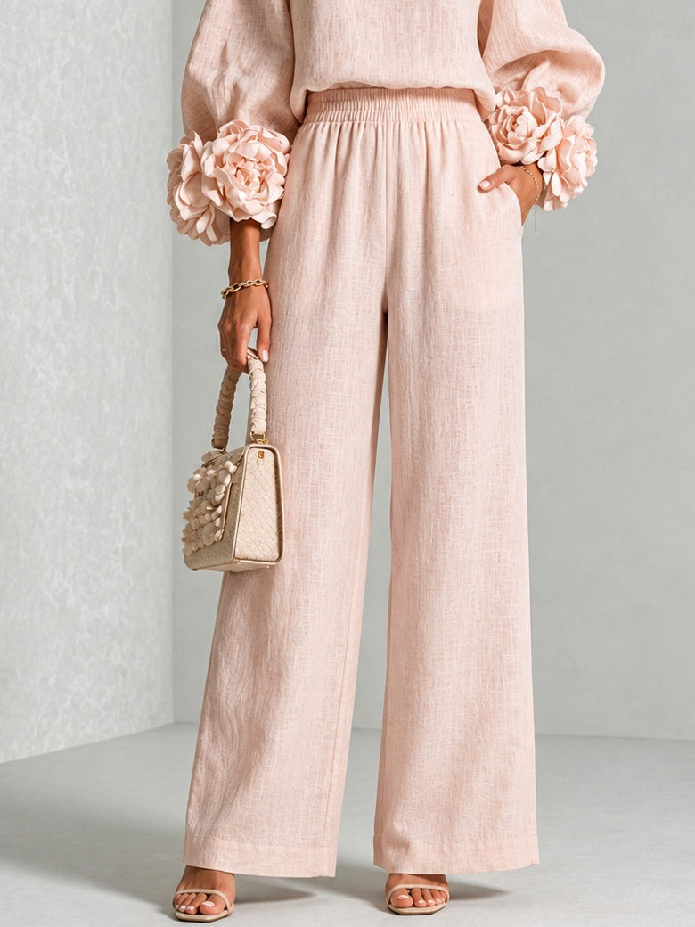 ROSALIE | SET DUE PEZZI CON POLSINI FLOREALI