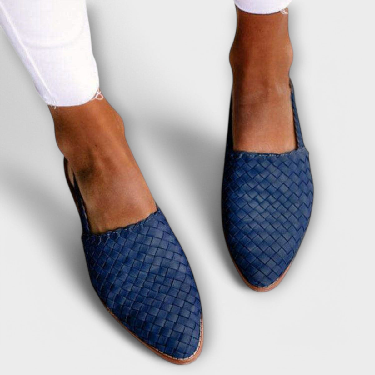 Aurora | Mocassino Woven Slingback