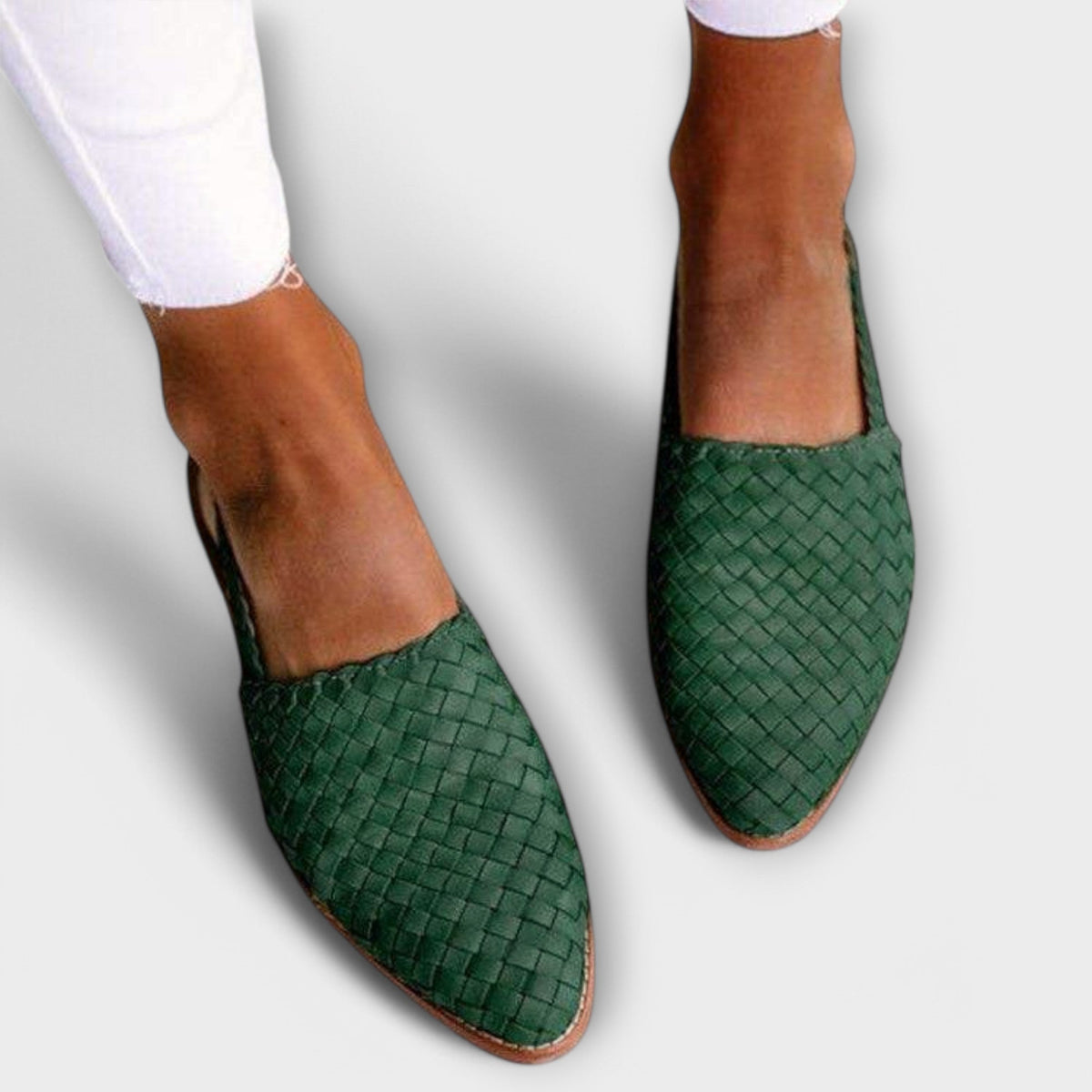 Aurora | Mocassino Woven Slingback