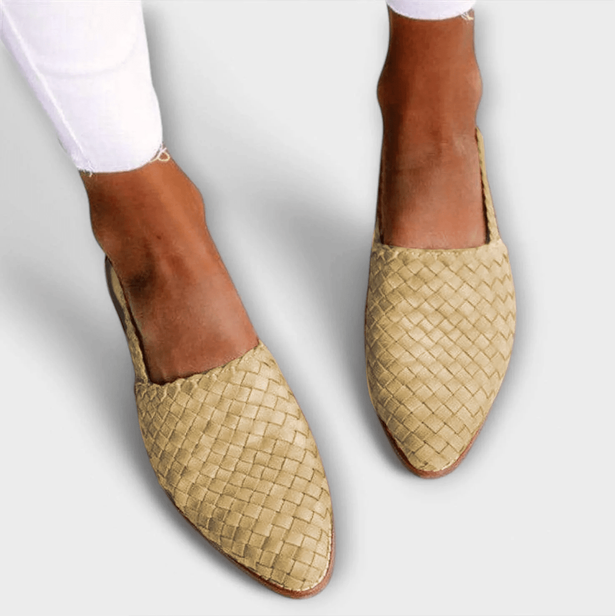 Aurora | Mocassino Woven Slingback