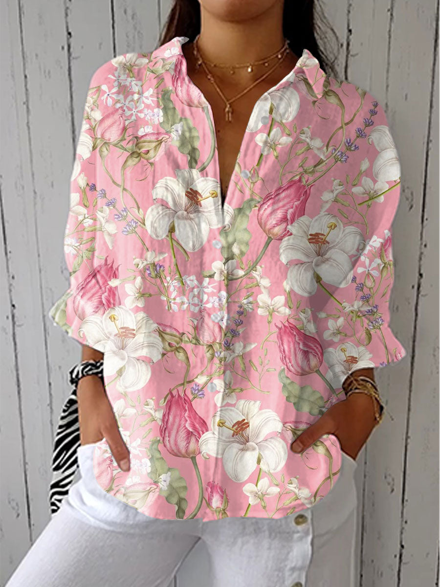 Frances | Floral Blouse