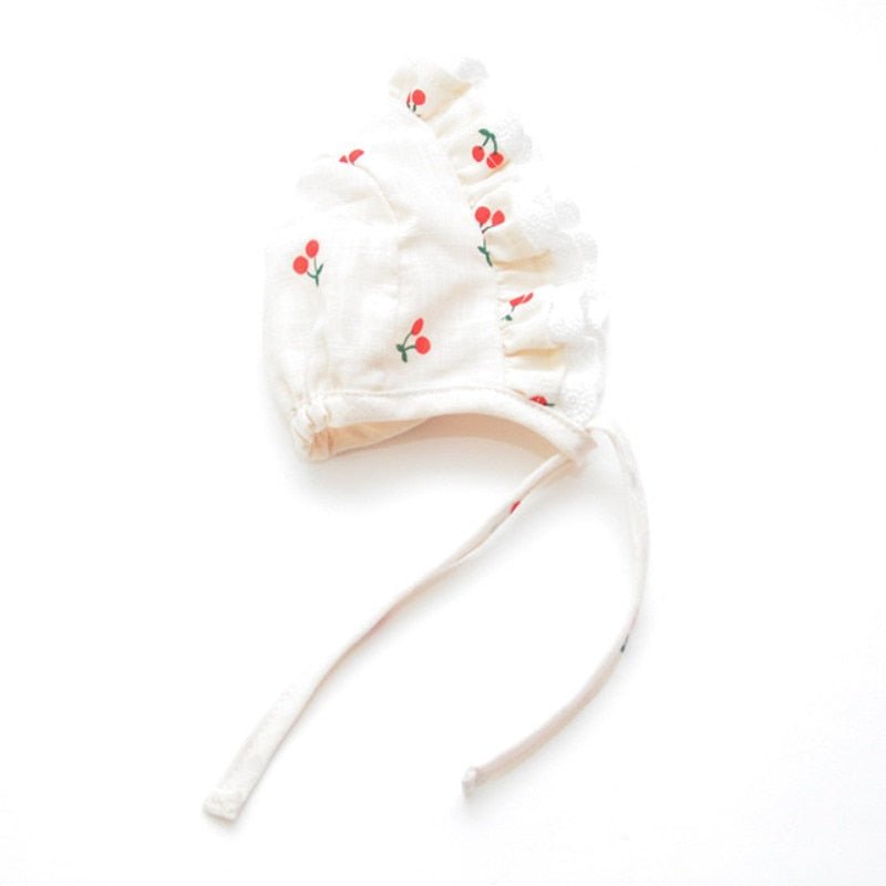 Cherry Print Pet Dress & Hat
