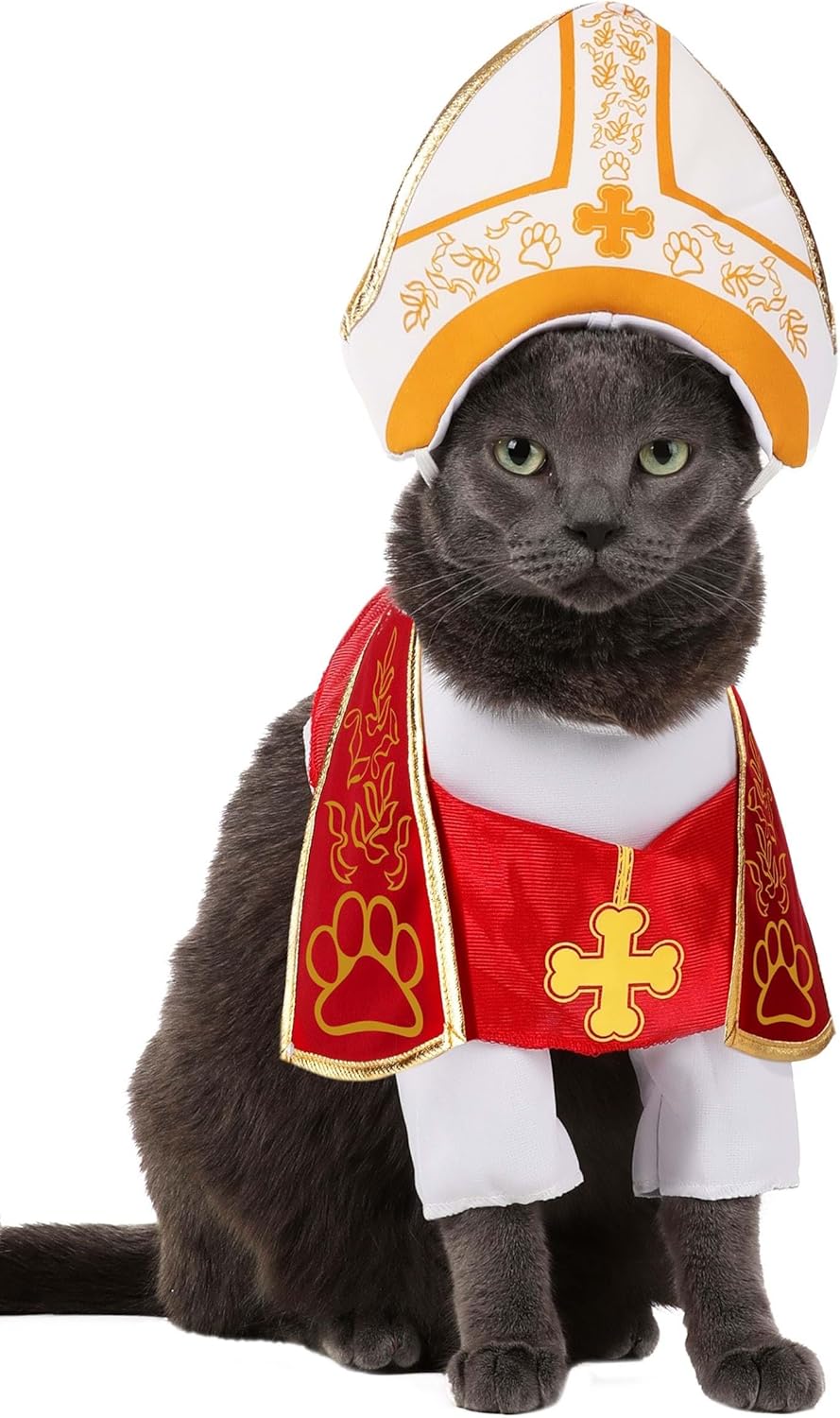 Pope Dog Costume