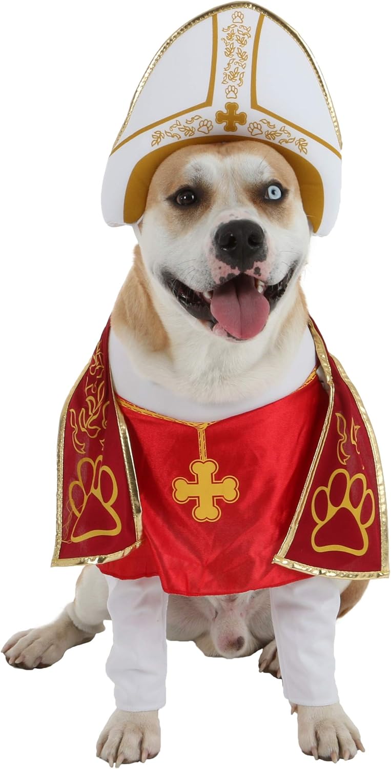 Pope Dog Costume