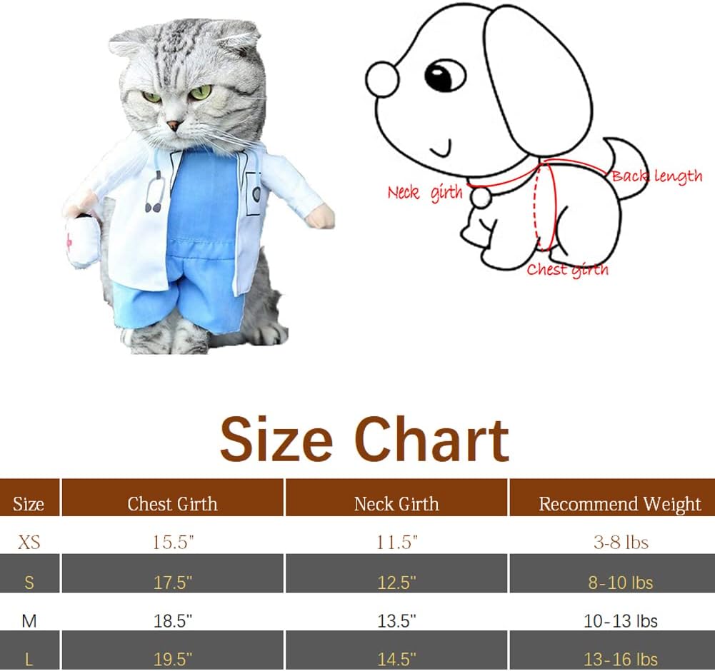 Doctor Pet Costume