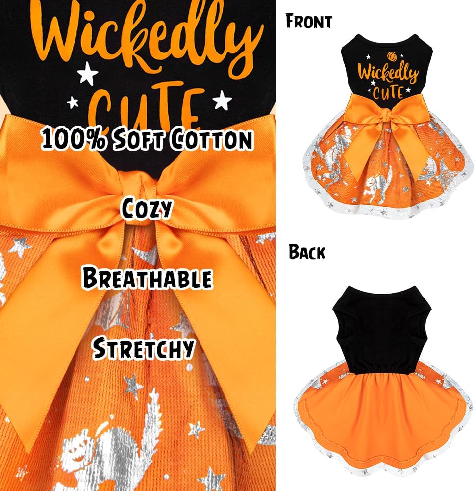 Halloween Tulle Dog Dress