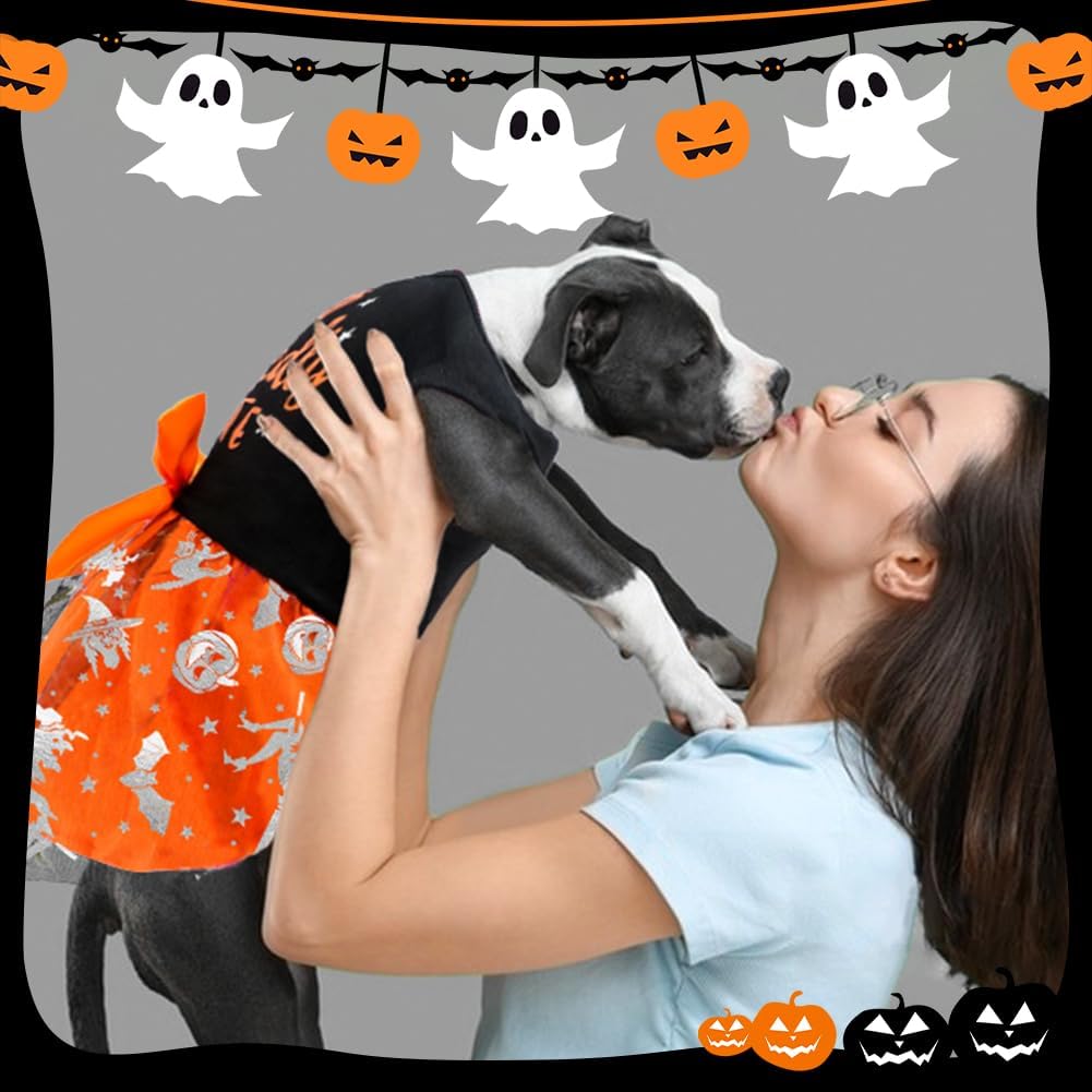 Halloween Tulle Dog Dress