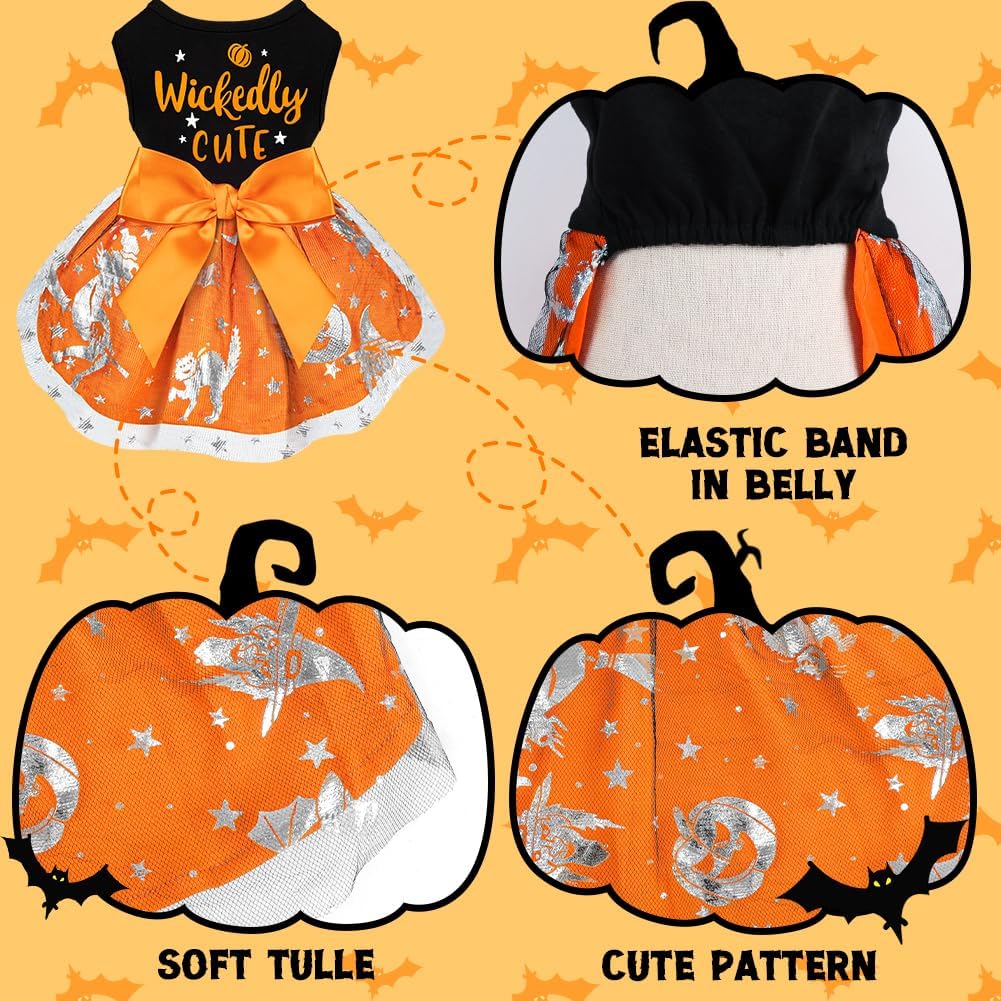 Halloween Tulle Dog Dress