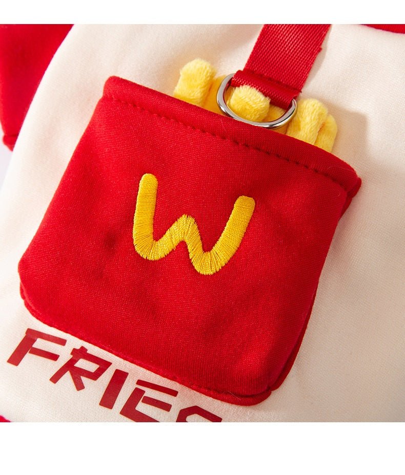 French Fries Pocket Pet Hoodie