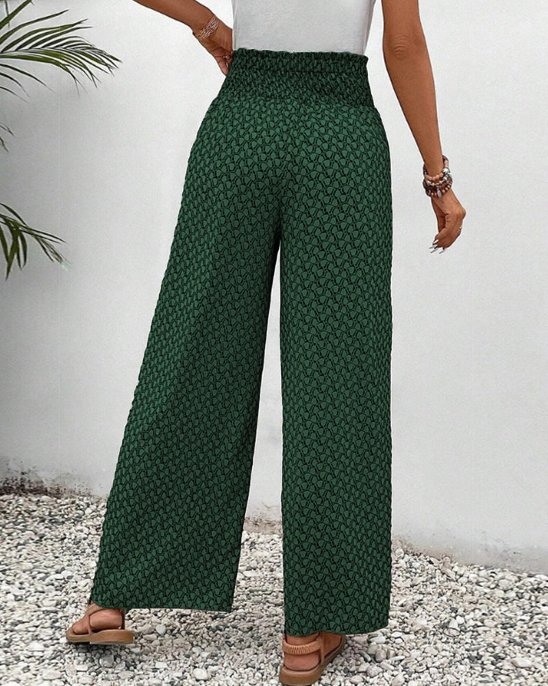 Lunara | Flowing Wide Leg Trousers