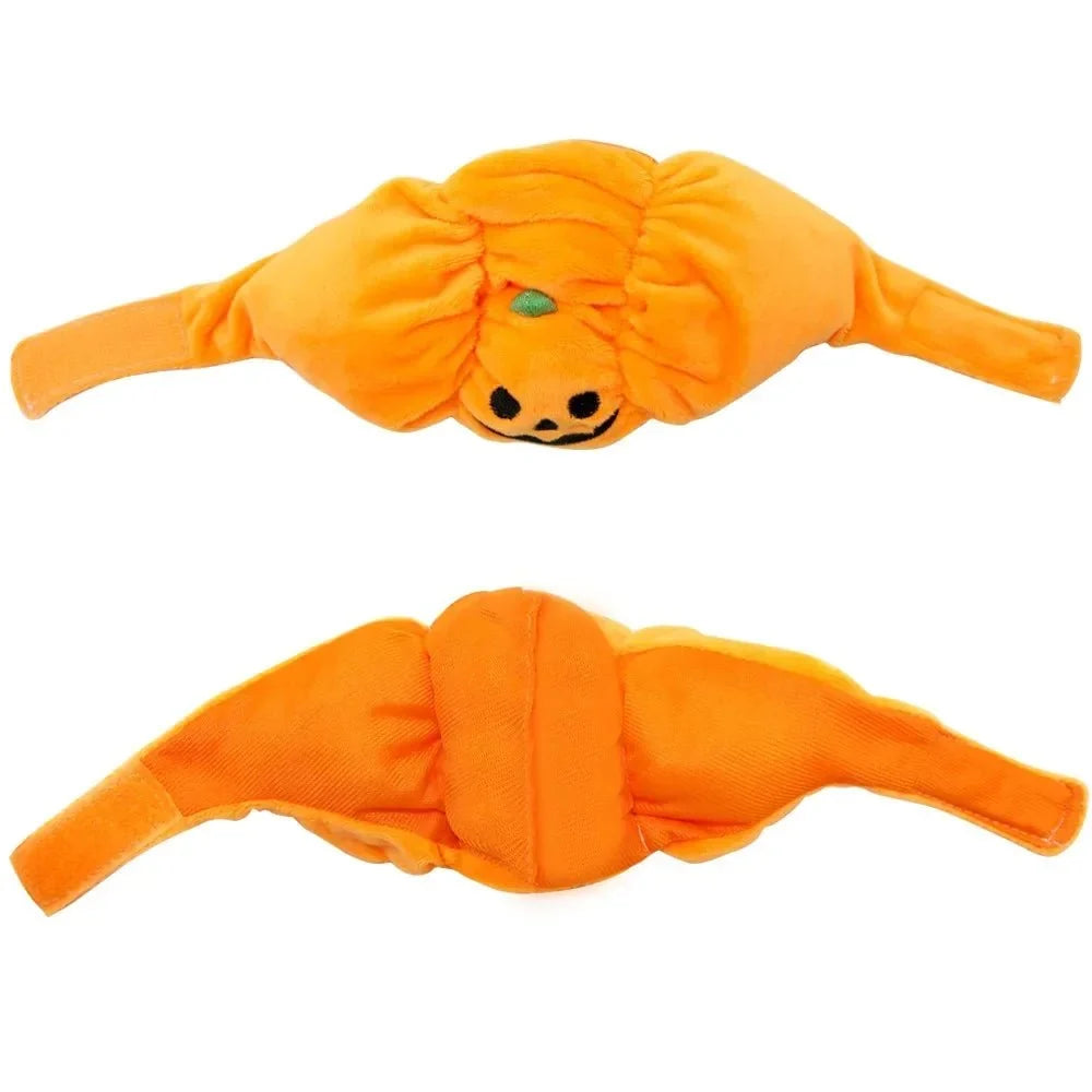 Pumpkin Halloween Pet Hat