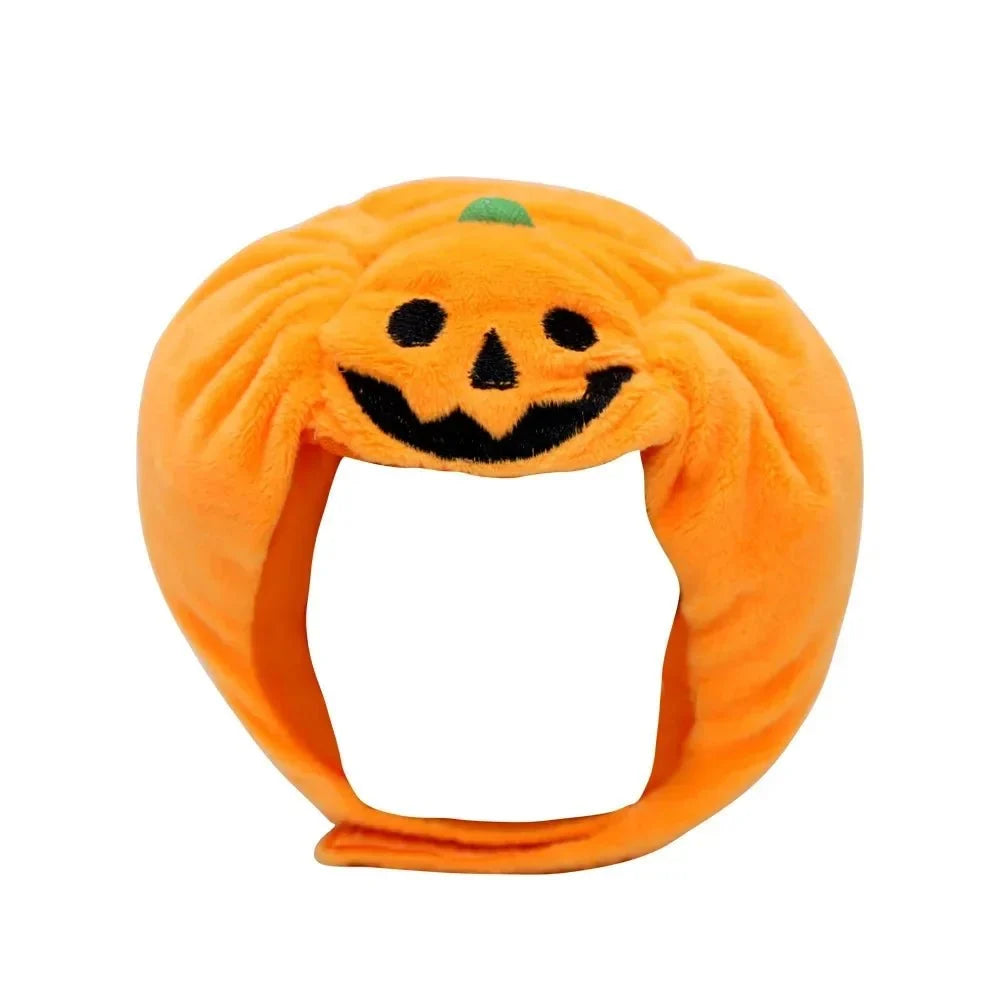 Pumpkin Halloween Pet Hat