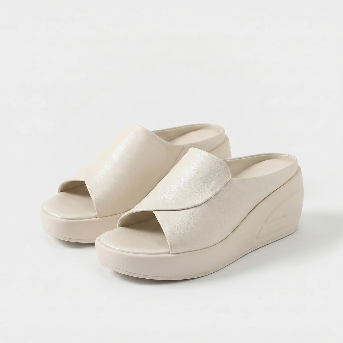 Elisa Sandali Zeppa Slip-on Ortopedici